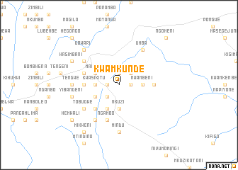 map of Kwamkunde