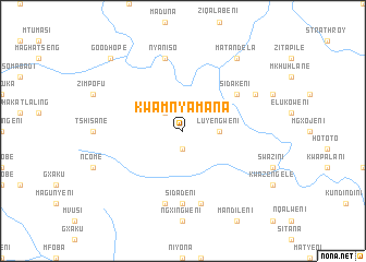 map of KwaMnyamana