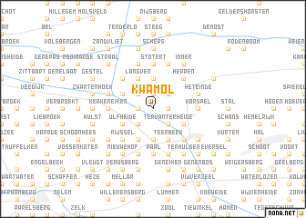 map of Kwamol