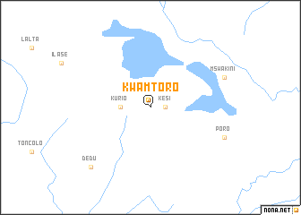 map of Kwa Mtoro
