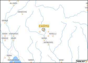 map of Kwamu
