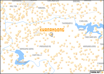 map of Kwanam-dong