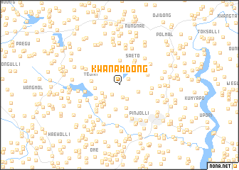 map of Kwanam-dong