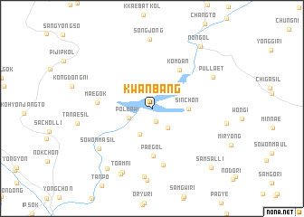 map of Kwanbang