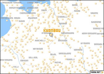 map of Kwanbau