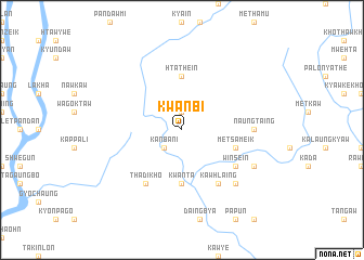 map of Kwanbi