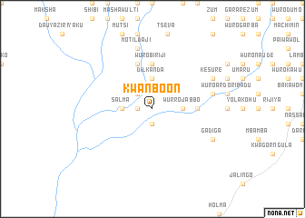 map of Kwanboon