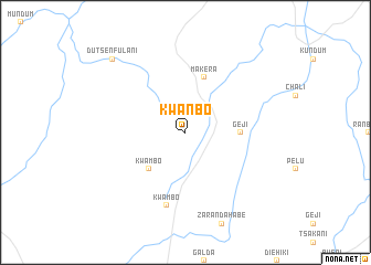 map of Kwanbo
