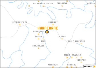 map of KwaNcwane
