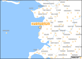 map of Kwandang-ni