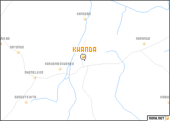 map of Kwanda