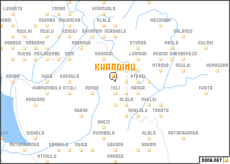 map of Kwandimu