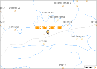 map of KwaNdlangubo