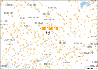 map of Kwan-dong