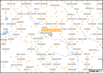 map of Kwan-dong