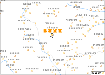 map of Kwan-dong