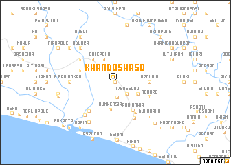 map of Kwandoswaso