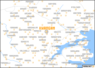 map of Kwangam