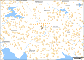 map of Kwangbŏm-ni