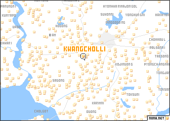 map of Kwangch\