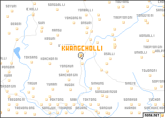 map of Kwangch\