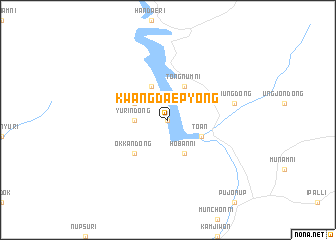 map of Kwangdaep\