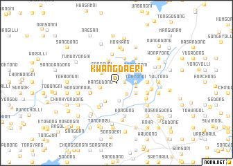 map of Kwangdae-ri