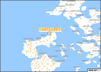 map of Kwangdae-ri