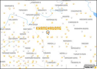 map of Kwangha-dong