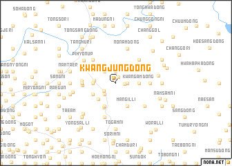 map of Kwangjung-dong