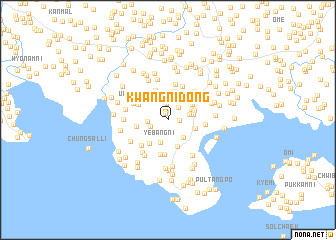 map of Kwangni-dong