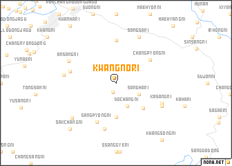 map of Kwangno-ri