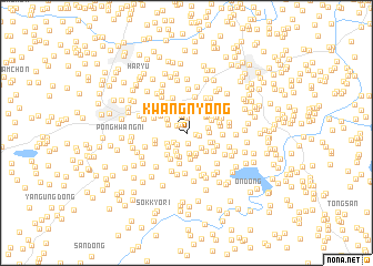 map of Kwangnyŏng