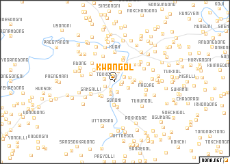 map of Kwan-gol