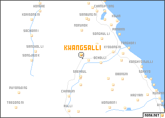 map of Kwangsal-li