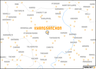 map of Kwangsan-ch\