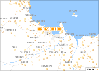 map of Kwangsŏk-tong