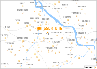 map of Kwangsŏk-tong
