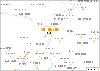 map of Kwangsŏk