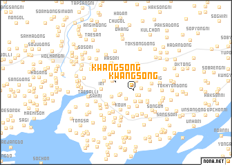 map of Kwangsŏng