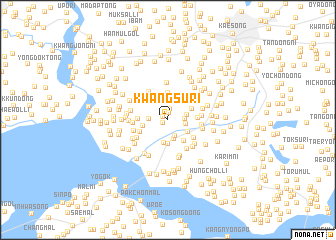 map of Kwangsu-ri