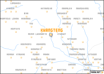 map of Kwangteng