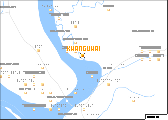 map of Kwanguwai