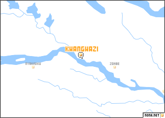 map of Kwangwazi