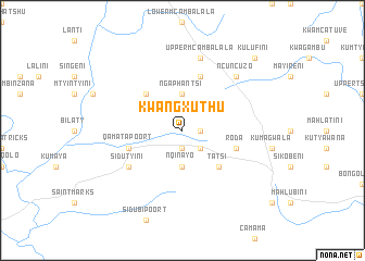 map of KwaNgxuthu