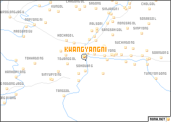 map of Kwangyang-ni