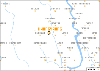 map of Kwangyaung