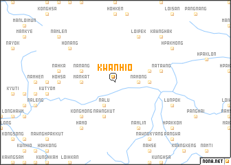 map of Kwanhio