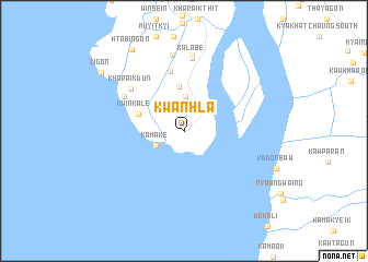 map of Kwanhla
