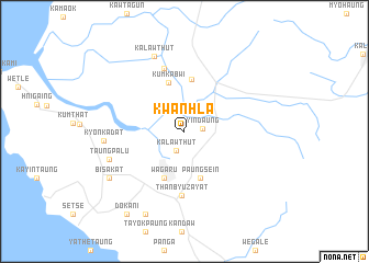 map of Kwanhla